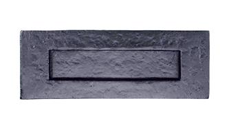 Black Iron - Plain Letter Plate