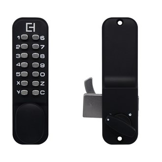 Digital Lock -Mechanical Keypad (Sliding Door Lock) -Black