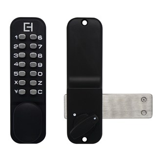 Digital Lock -Mechanical Keypad (Gate Lock) -Black